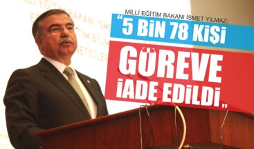 Bakan Yılmaz’dan, Önemli Açıklamalar