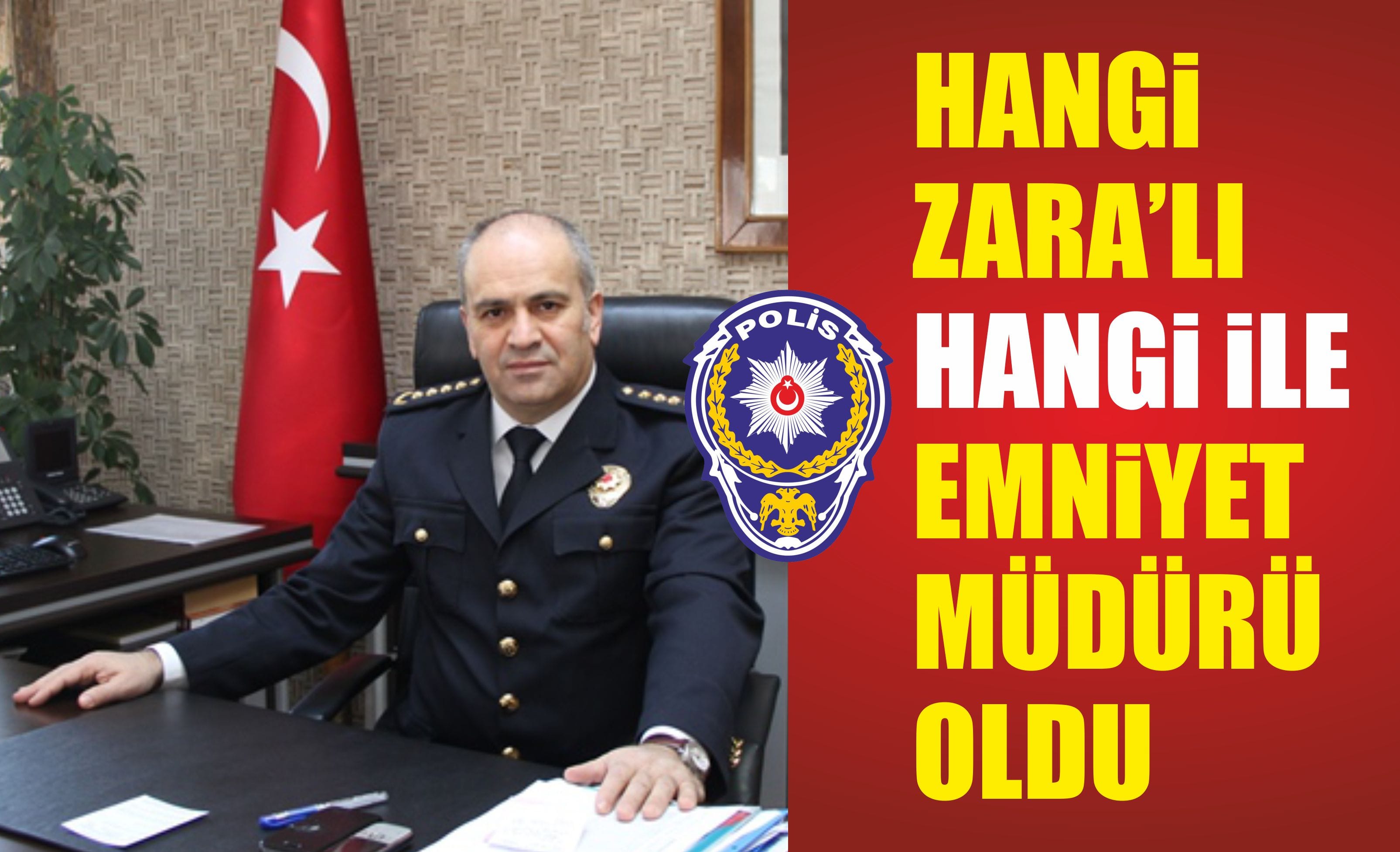 Atanan Emniyet Müdürlerinden Bir Sivaslı Daha