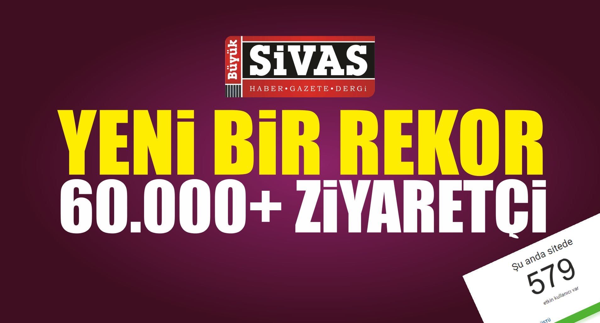 Rekor Ziyaretçi Sayısına Ulaştık