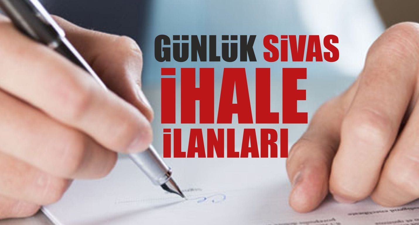 Sivas İhale İlanları