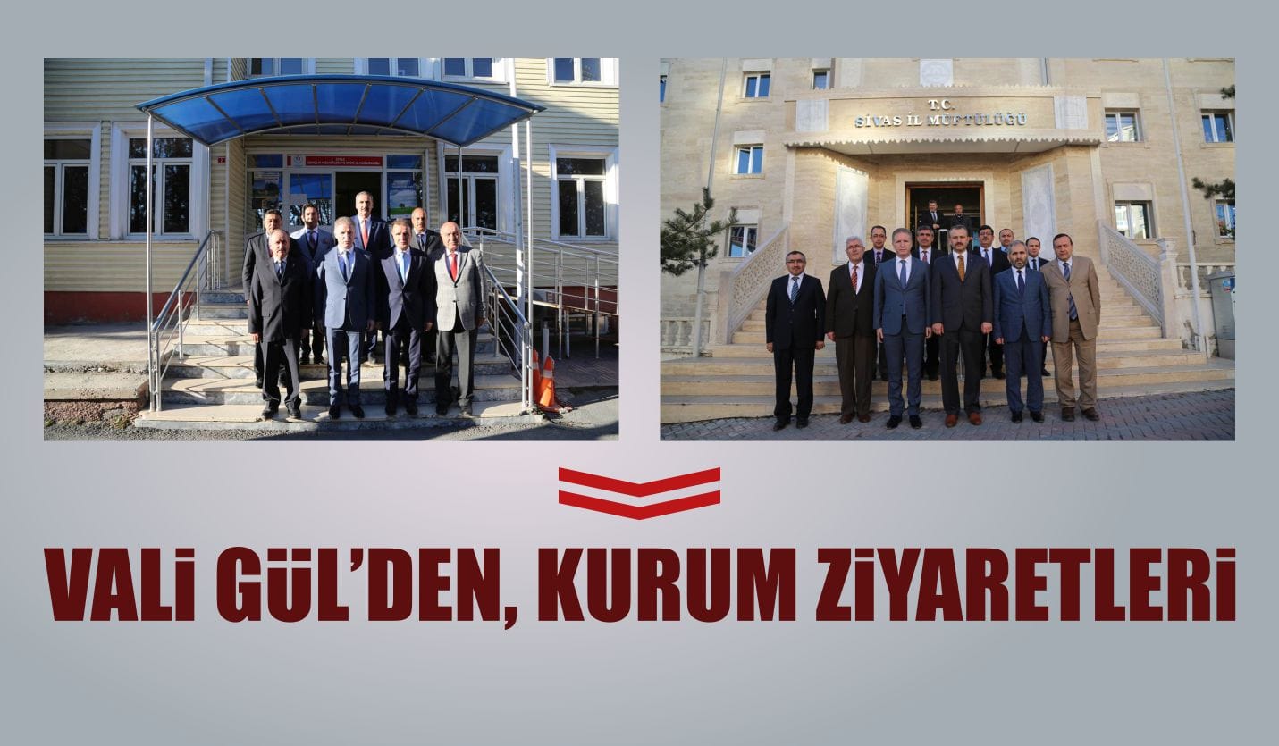 Vali Gül’den Kurum Ziyaretleri