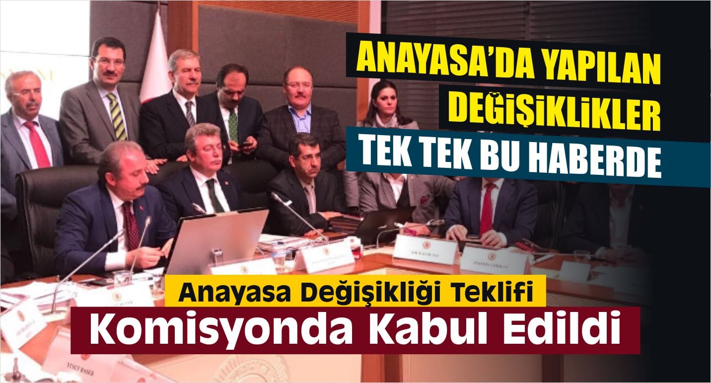anayasa değisikligi
