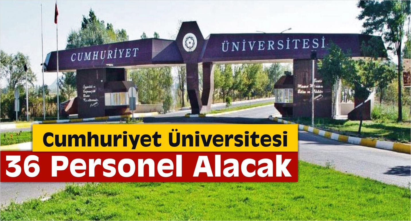 cumhuriyet universitesi elaman ilani