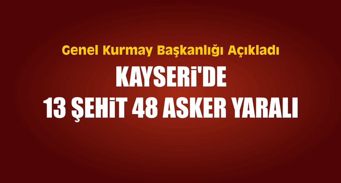 kayseri patlama