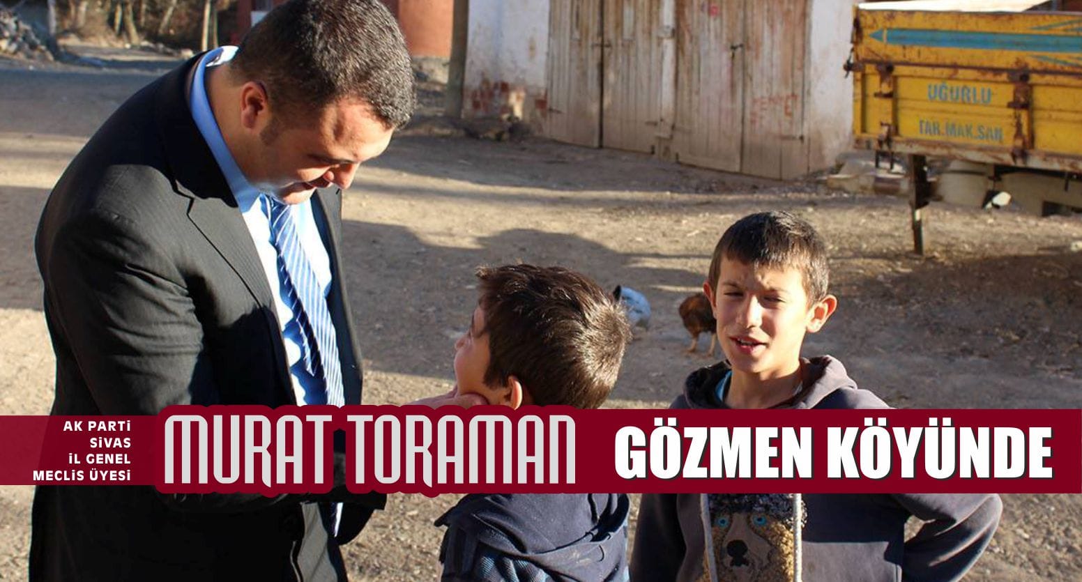 Murat Toraman Gözmen Köyünü Ziyareti Etti