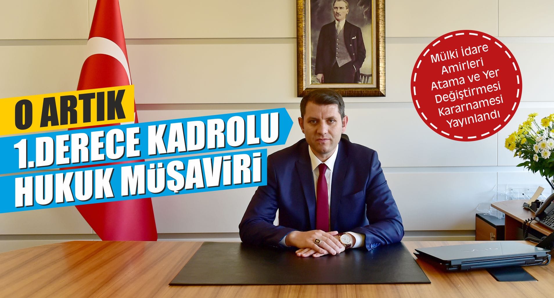 Salih Ayhan Hukuk Müşaviri Oldu