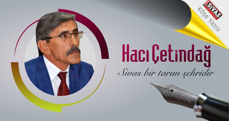 Hacı Çetindağ “Sivas Bir Tarım Şehridir”