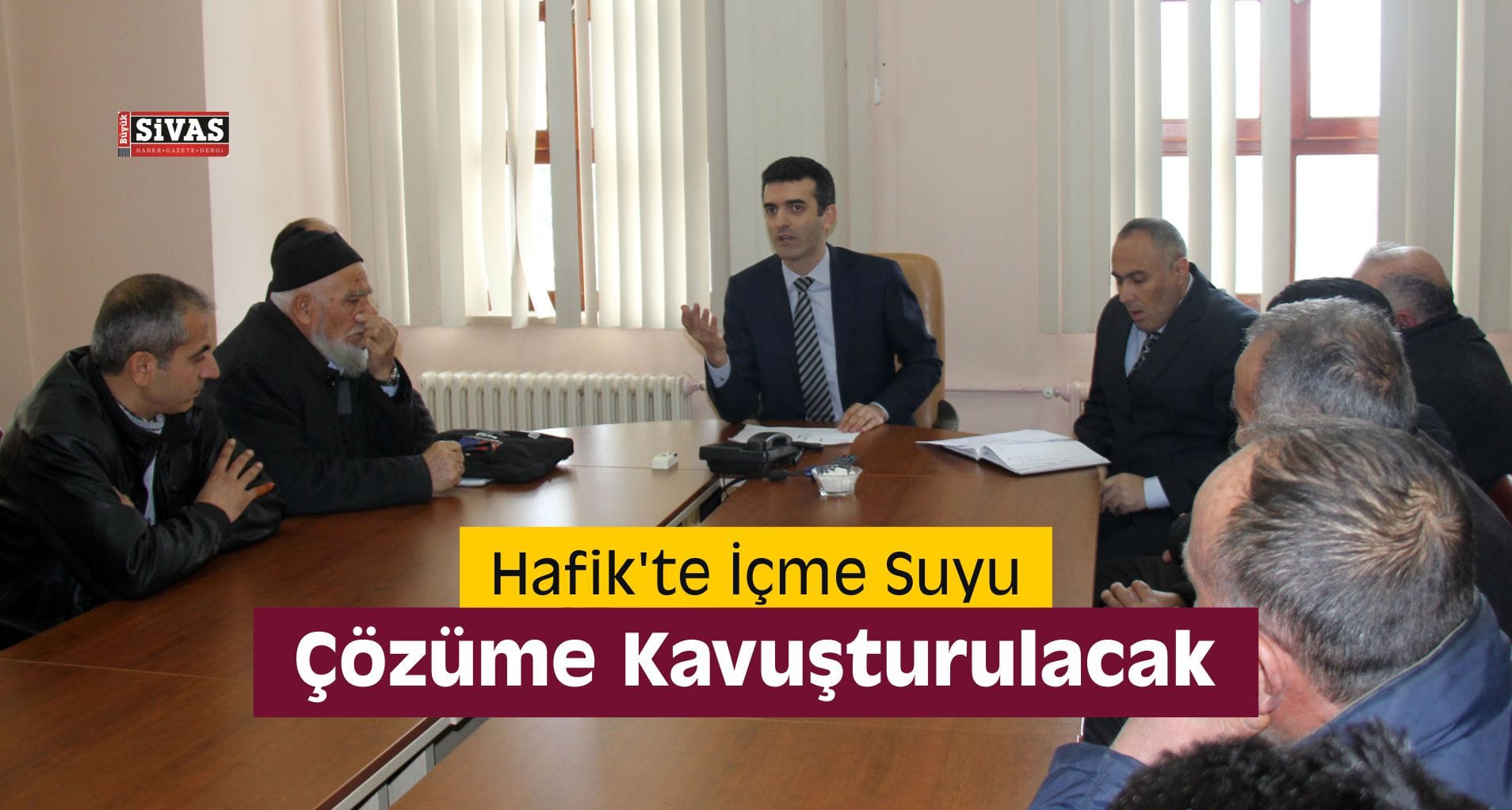 Hafik’te İçme Suyu Çözüme Kavuşturulacak