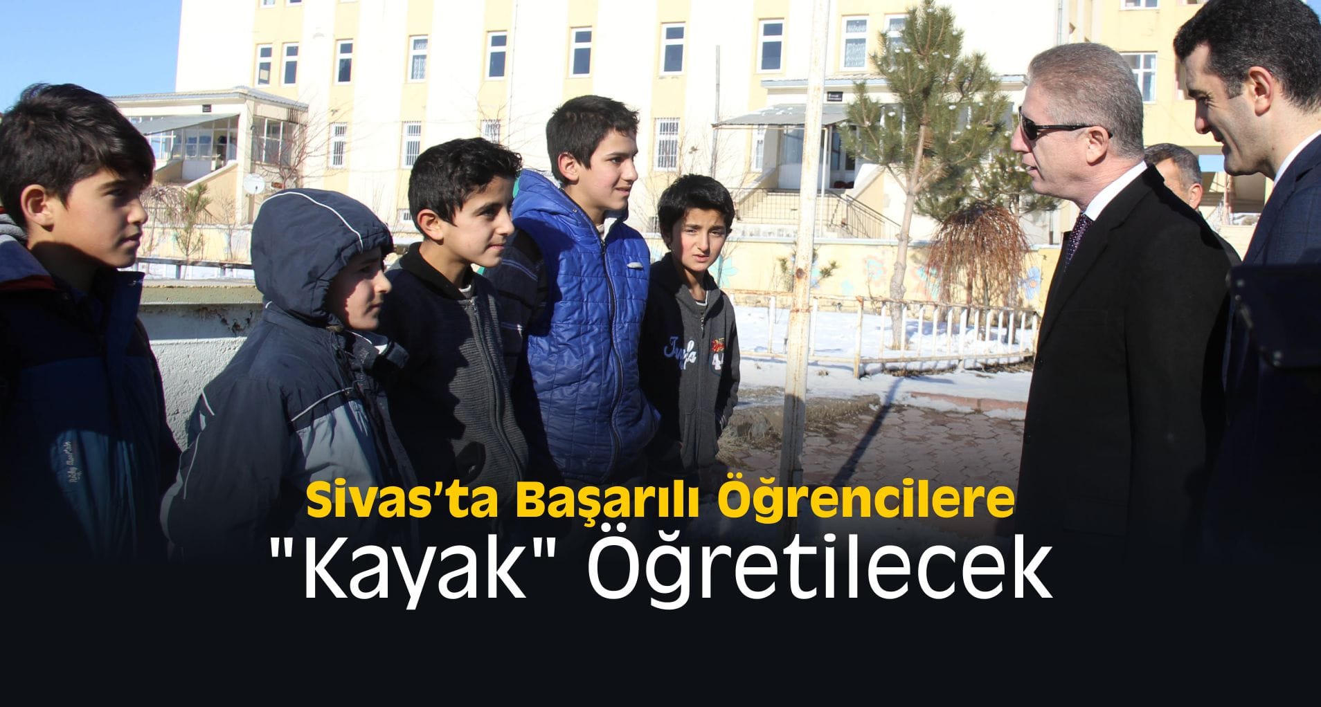 Sivas’ta Başarılı Öğrencilere “Kayak” Öğretilecek