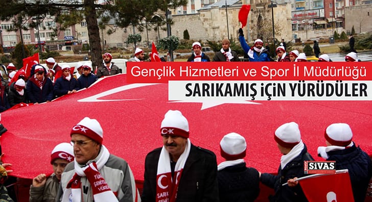 Sarıkamış Şehitleri İçin Yürüdüler