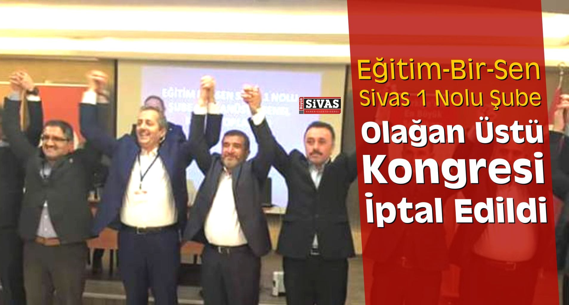 Eğitim-Bir-Sen Sivas 1 Nolu Şube’de Sular Durulmuyor