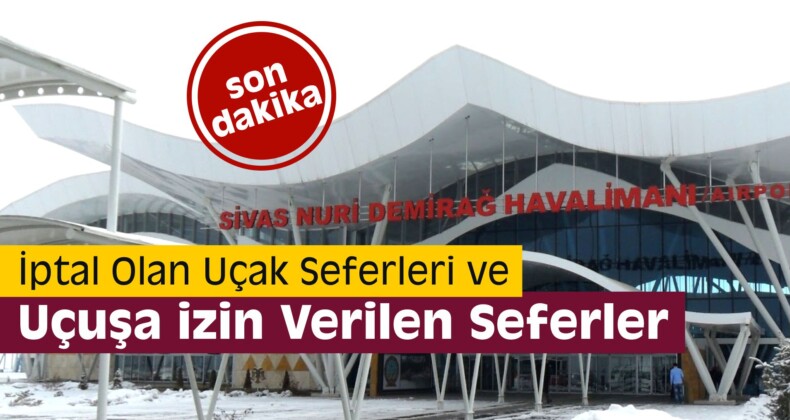 İptal Olan Uçak Seferleri ve Uçuşa İzin Verilen Seferler