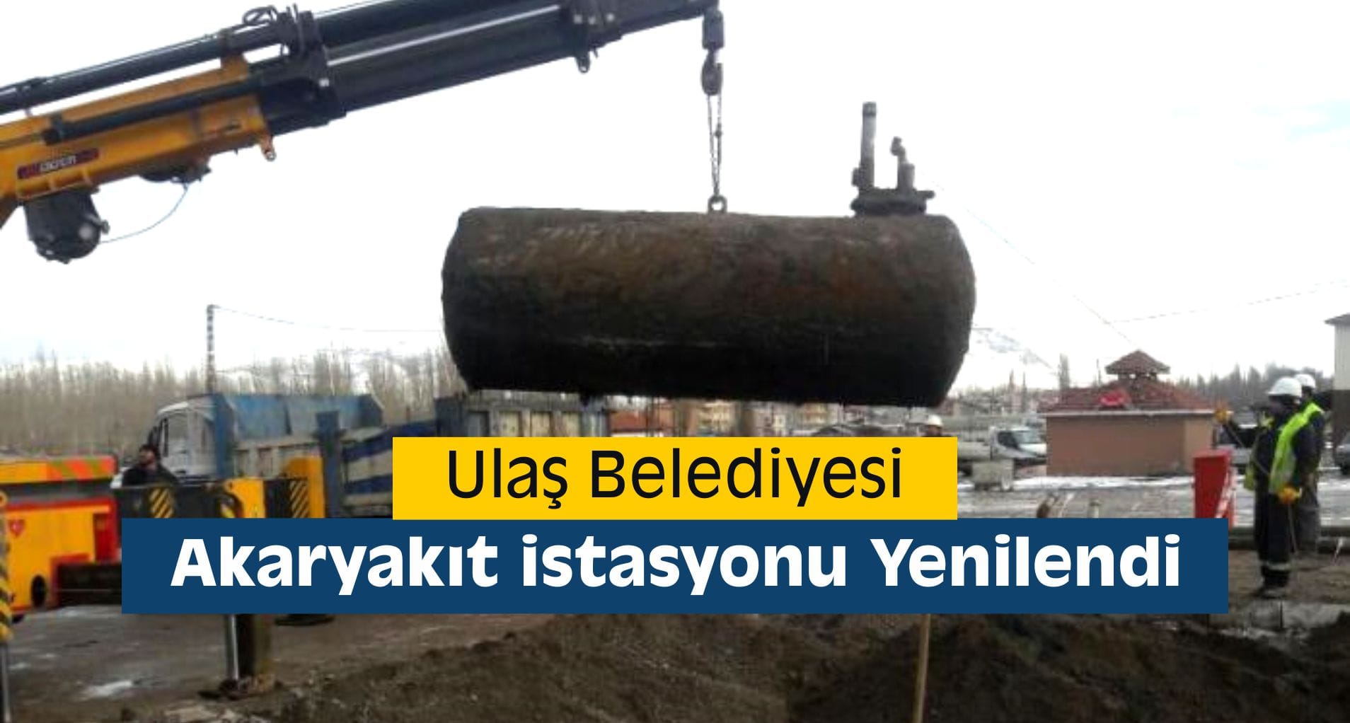Ulaş Belediyesi Akaryakıt İstasyonu Yenilendi