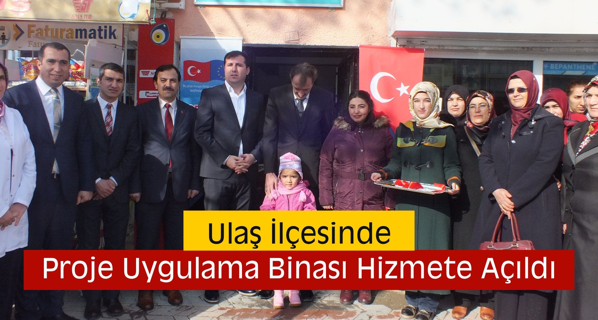 Ulaş İlçesinde Proje Uygulama Binası Hizmete Açıldı