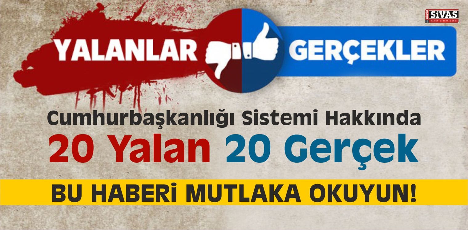 Cumhurbaşkanlığı Sistemindeki Gerçekler