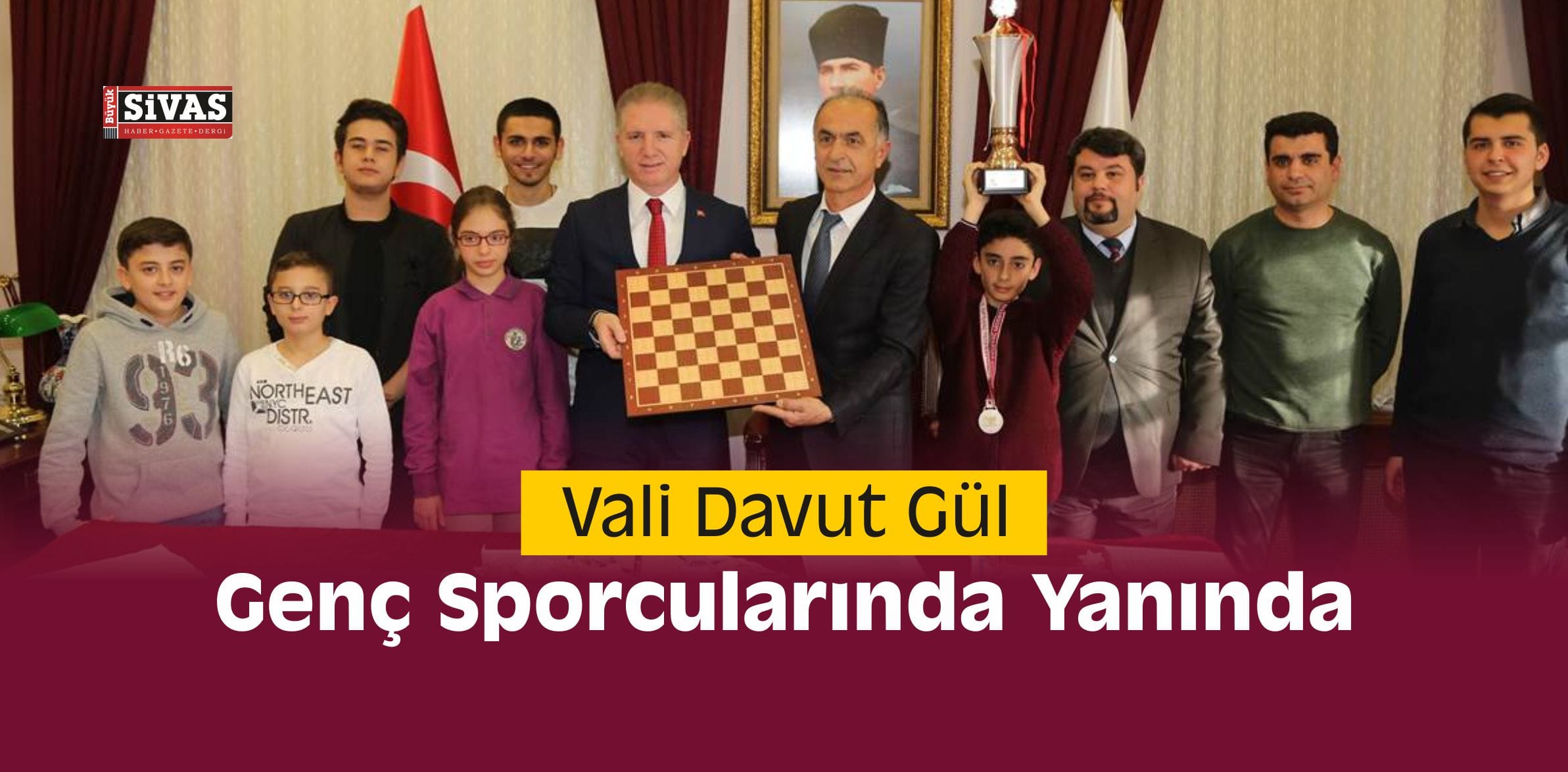 Vali Gül, Genç Sporcularında Yanında