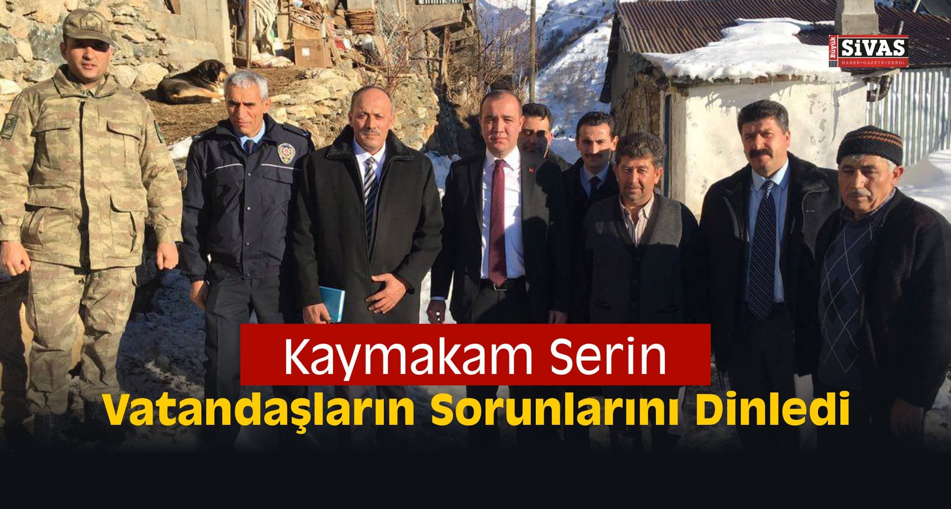 Kaymakam Serin Vatandaşların Sorunlarını Dinledi