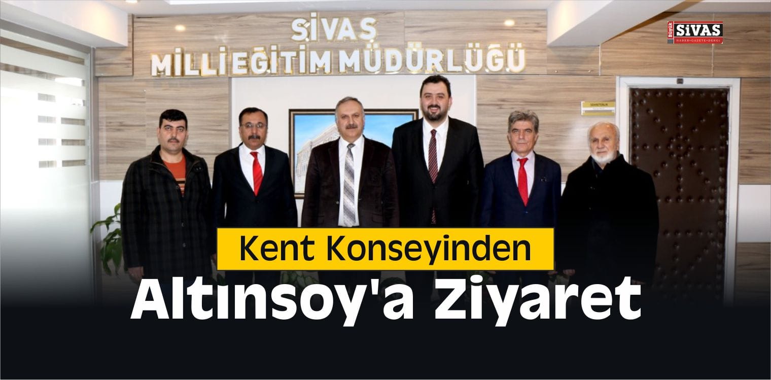 Kent Konseyinden Altınsoy’a Ziyaret