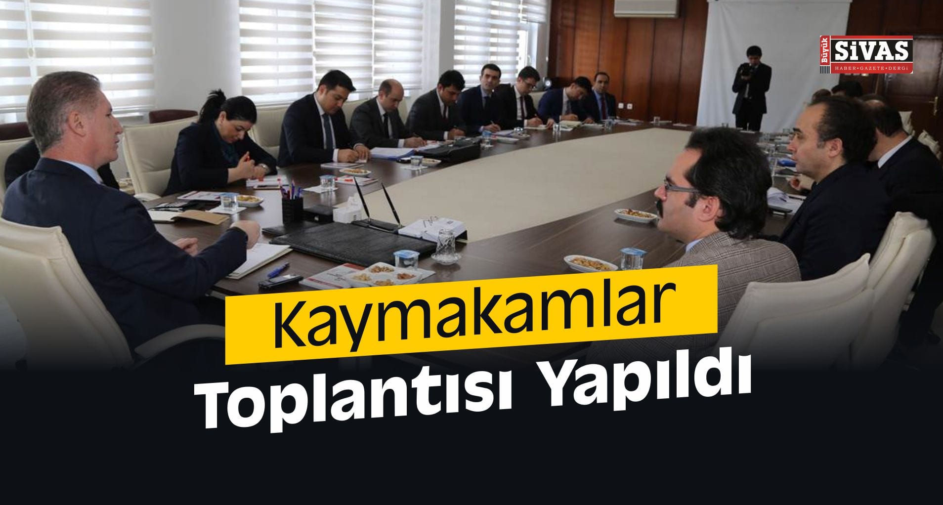 Kaymakamlar Toplantısı Yapıldı