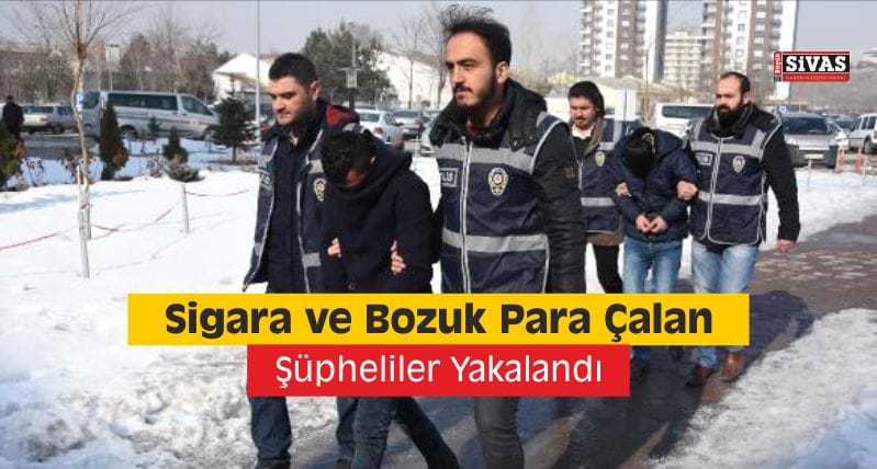 Büfeden Sigara ve Para Çalan 2 Şüpheli Tutuklandı
