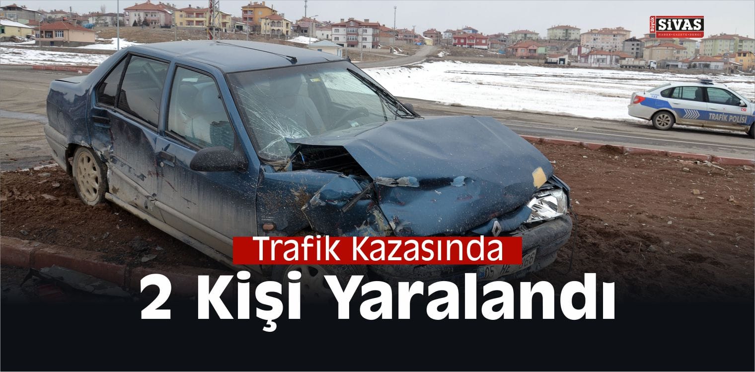 Şarkışla’da Trafik Kazası