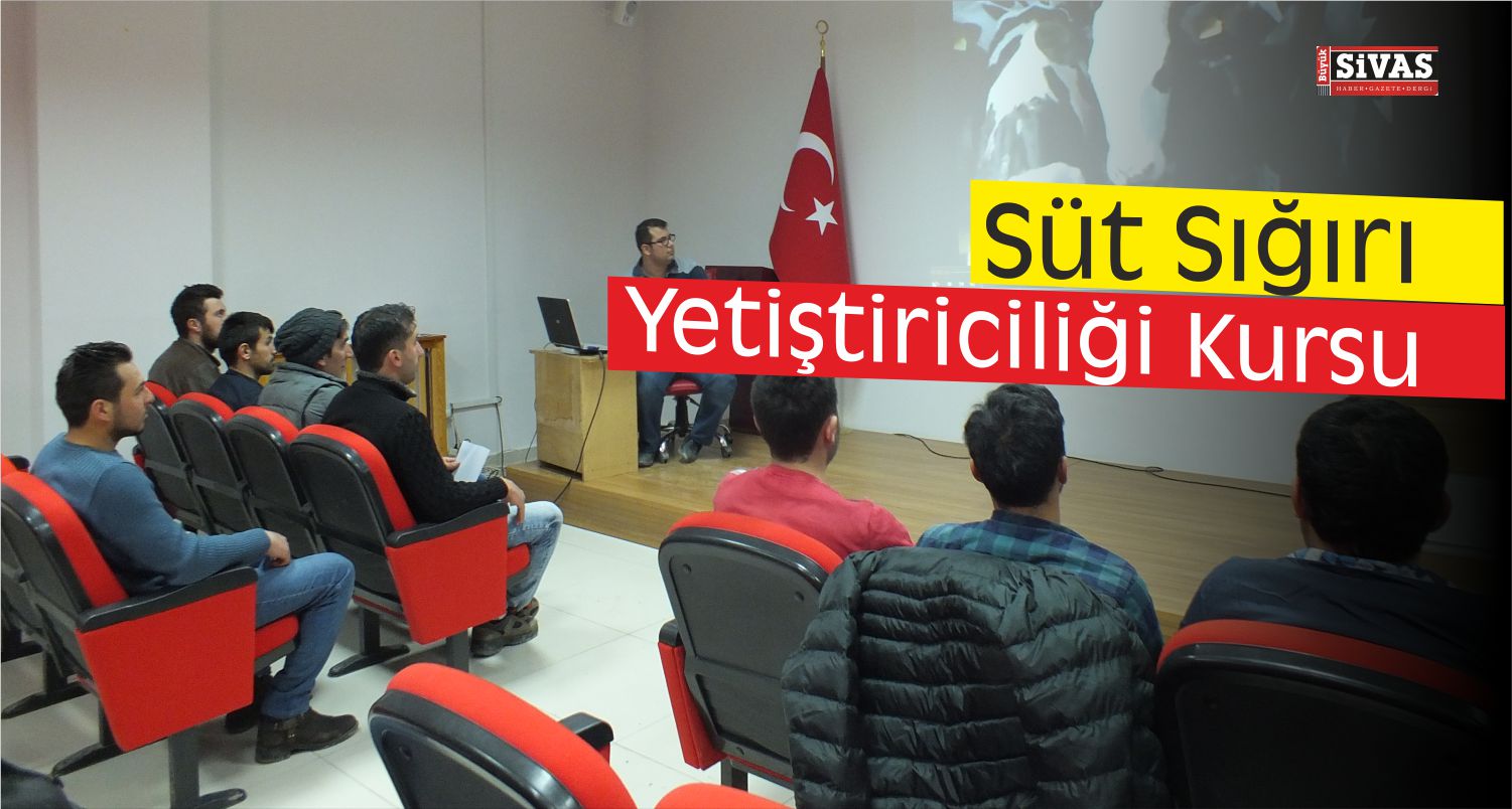 Ulaş’ta Süt Sığırı Yetiştiriciliği Kursu Açıldı