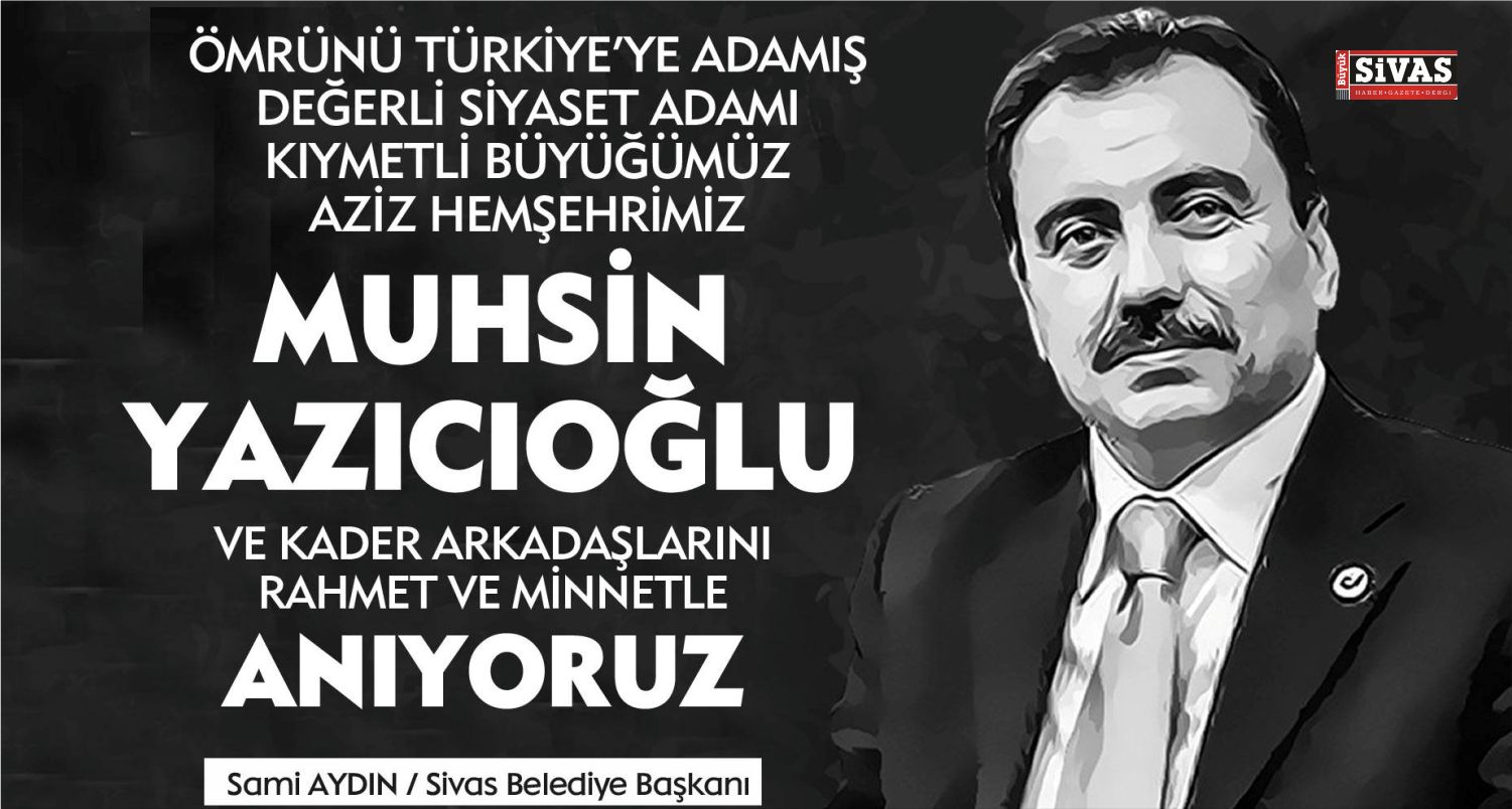 başkan aydın yazıcıoğlu mesaj