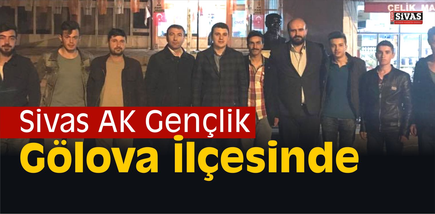 Sivas AK Gençlik Referandum Çalışmaları Kapsamında Gölova’da