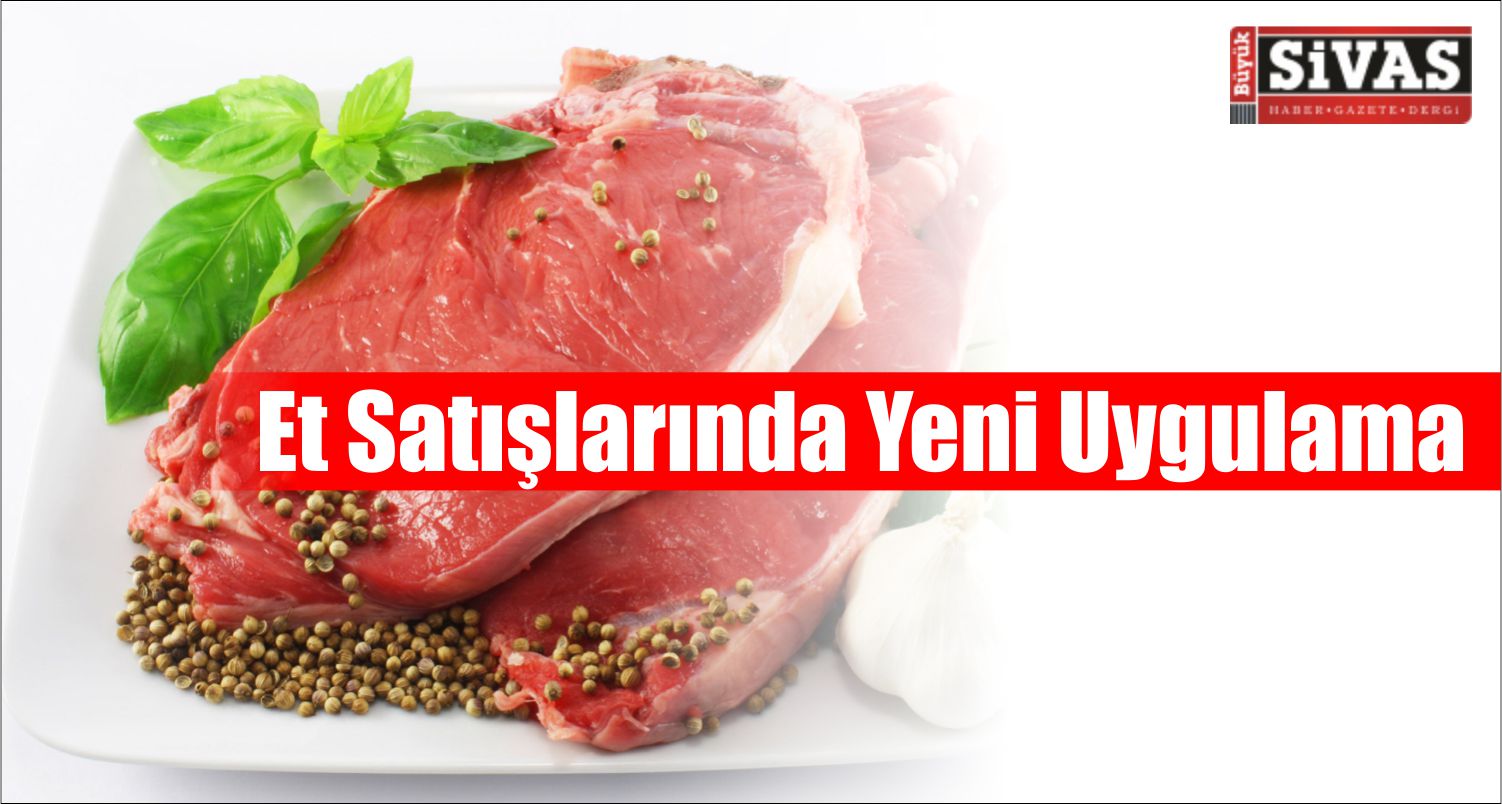 Et Fiyatlarına Yeni Uygulama
