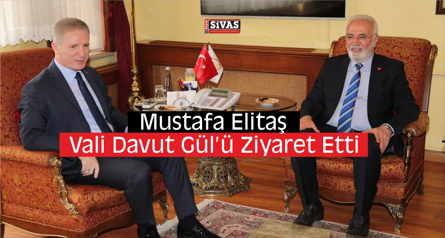 mustafa elitaş vali gül ziyareti