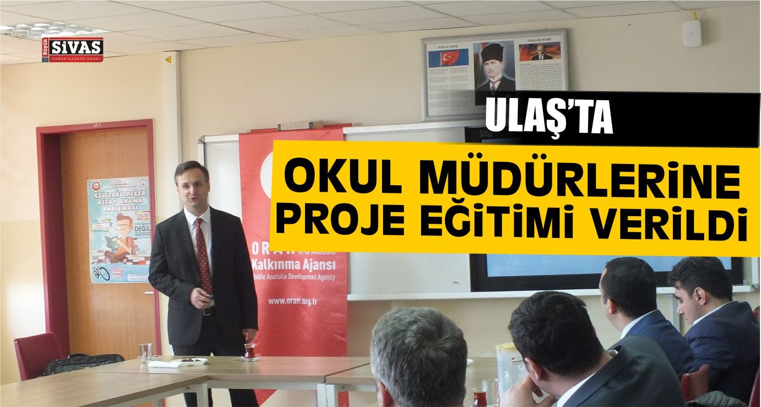 Ulaş’ta Proje Hazırlama Eğitimi