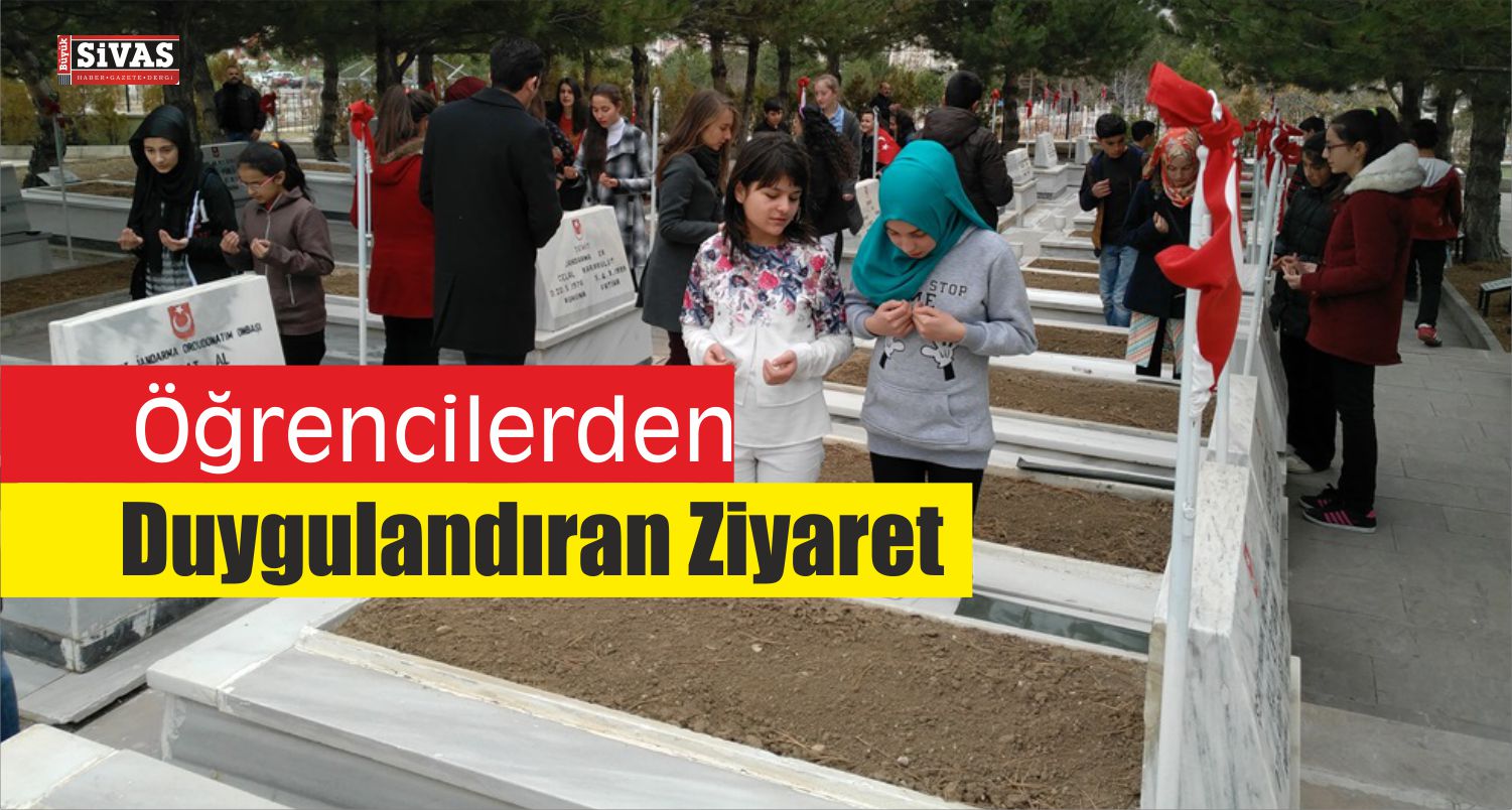 Öğrencilerden Şehitlik Ziyareti