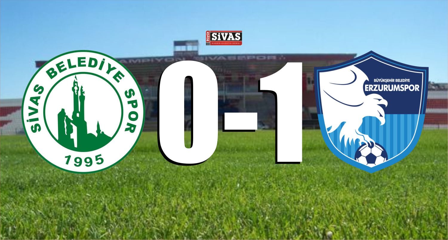 Sivas Belediyespor 0 B.B. Erzurumspor 1