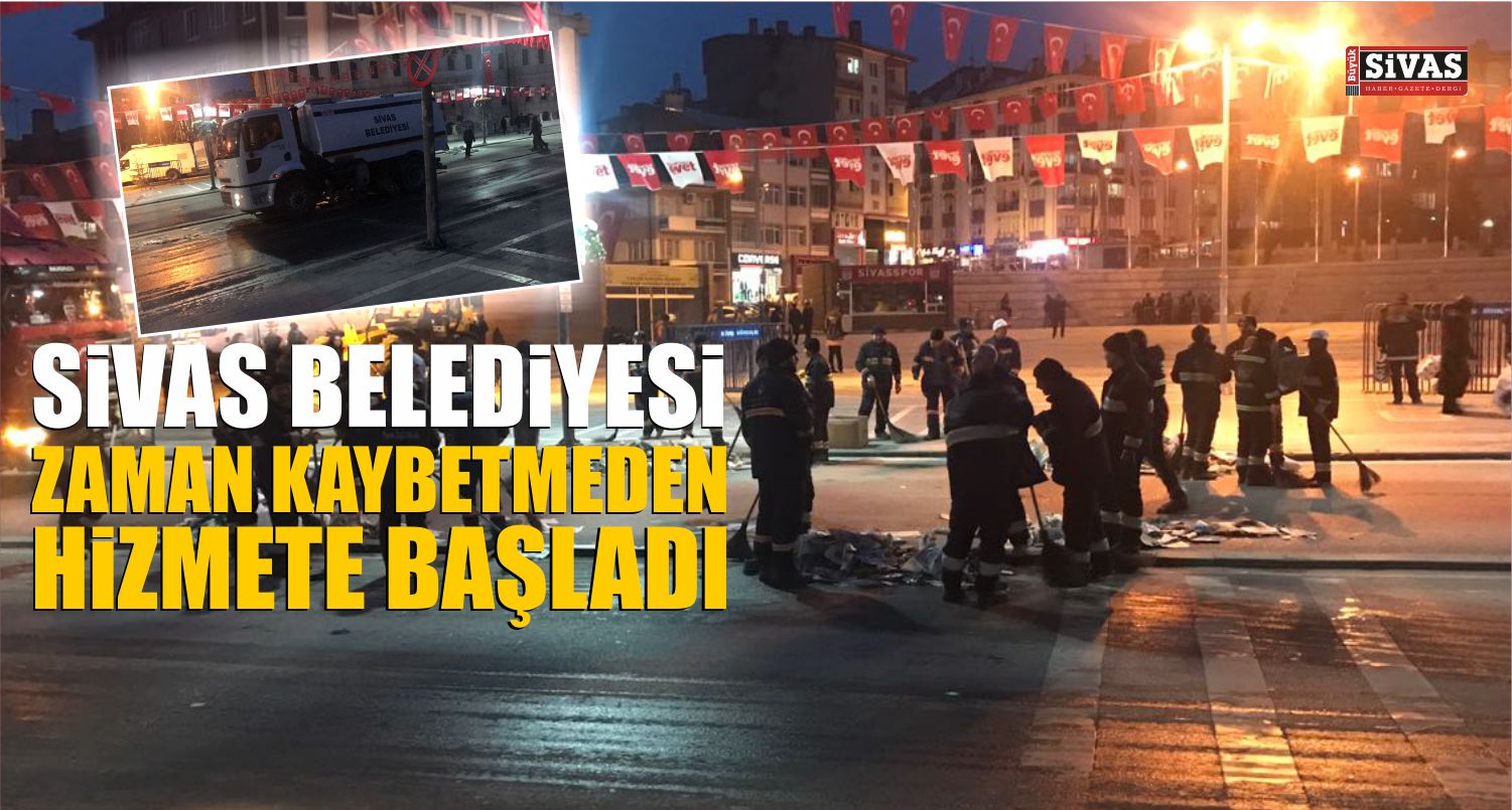 sivas belediyesi temizlik