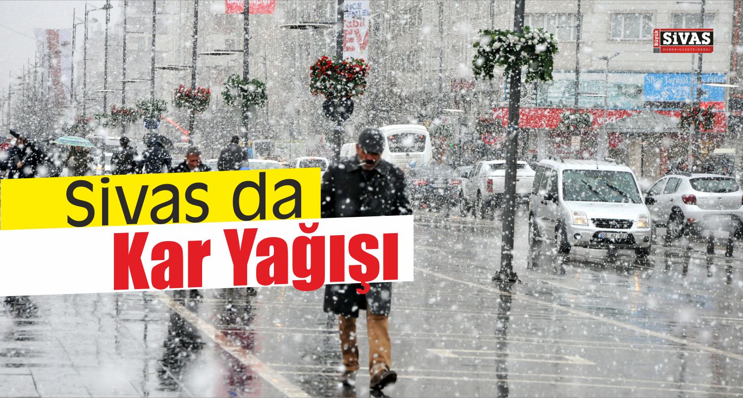 İç Anadolu’da Kar Yağışı Etkili Oldu