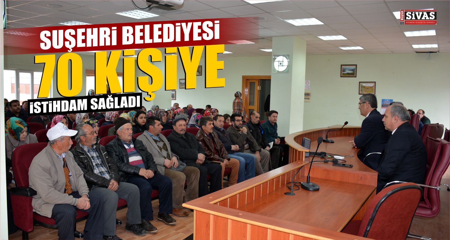 suşehri belediyesi istihdam