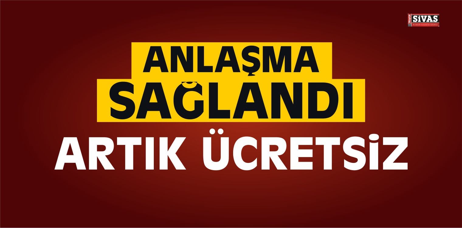 Tıbbi Malzeme Artık Ücretsiz!