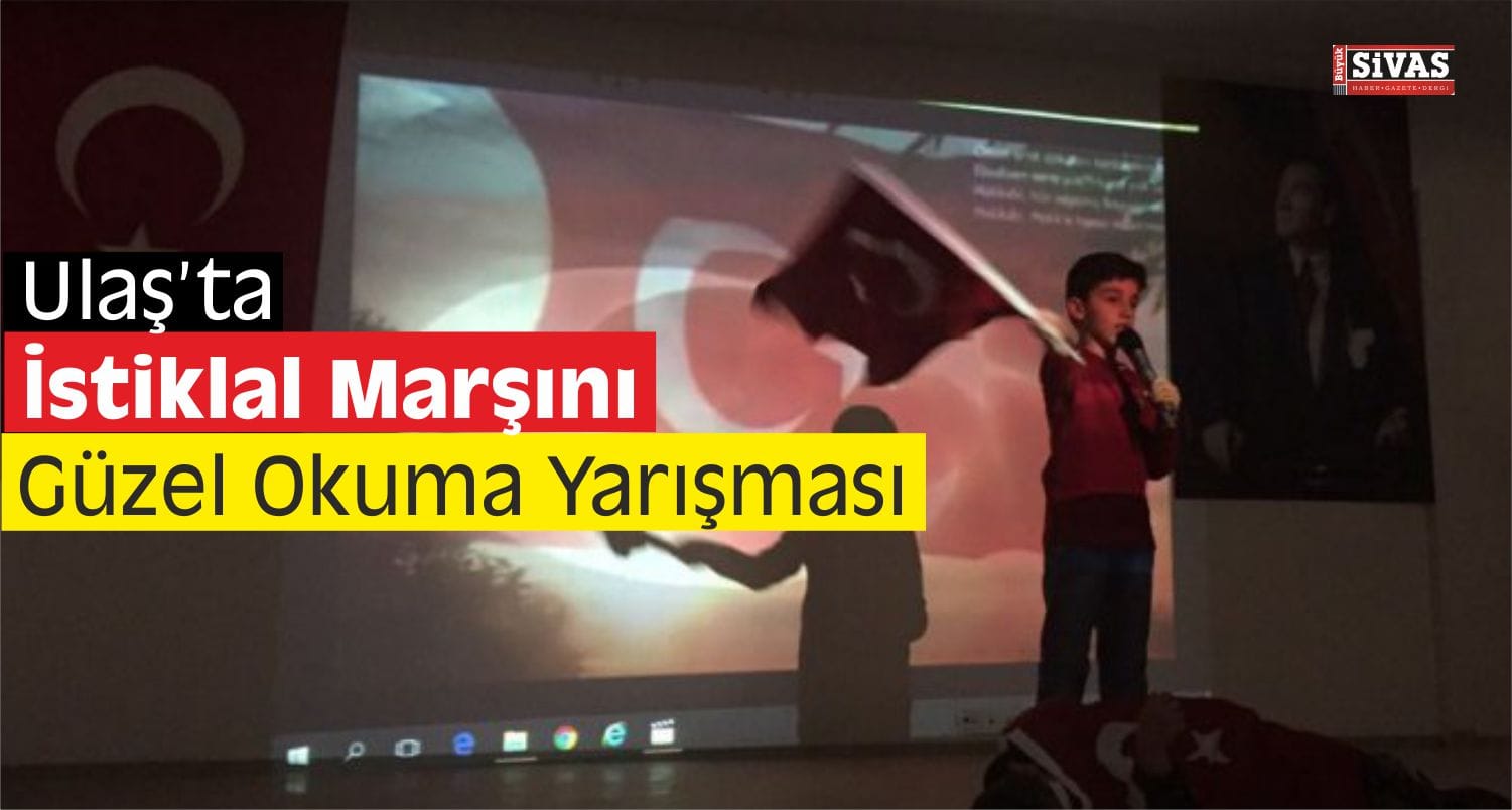İstiklal Marşı’nı Güzel Okuma Yarışması Düzenlendi