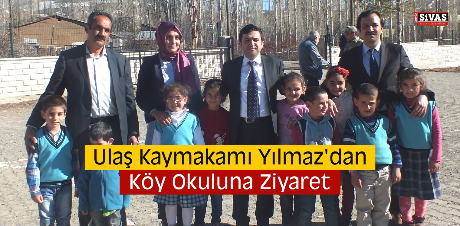Ulaş Kaymakamı Yılmaz’dan Köy Okuluna Ziyaret