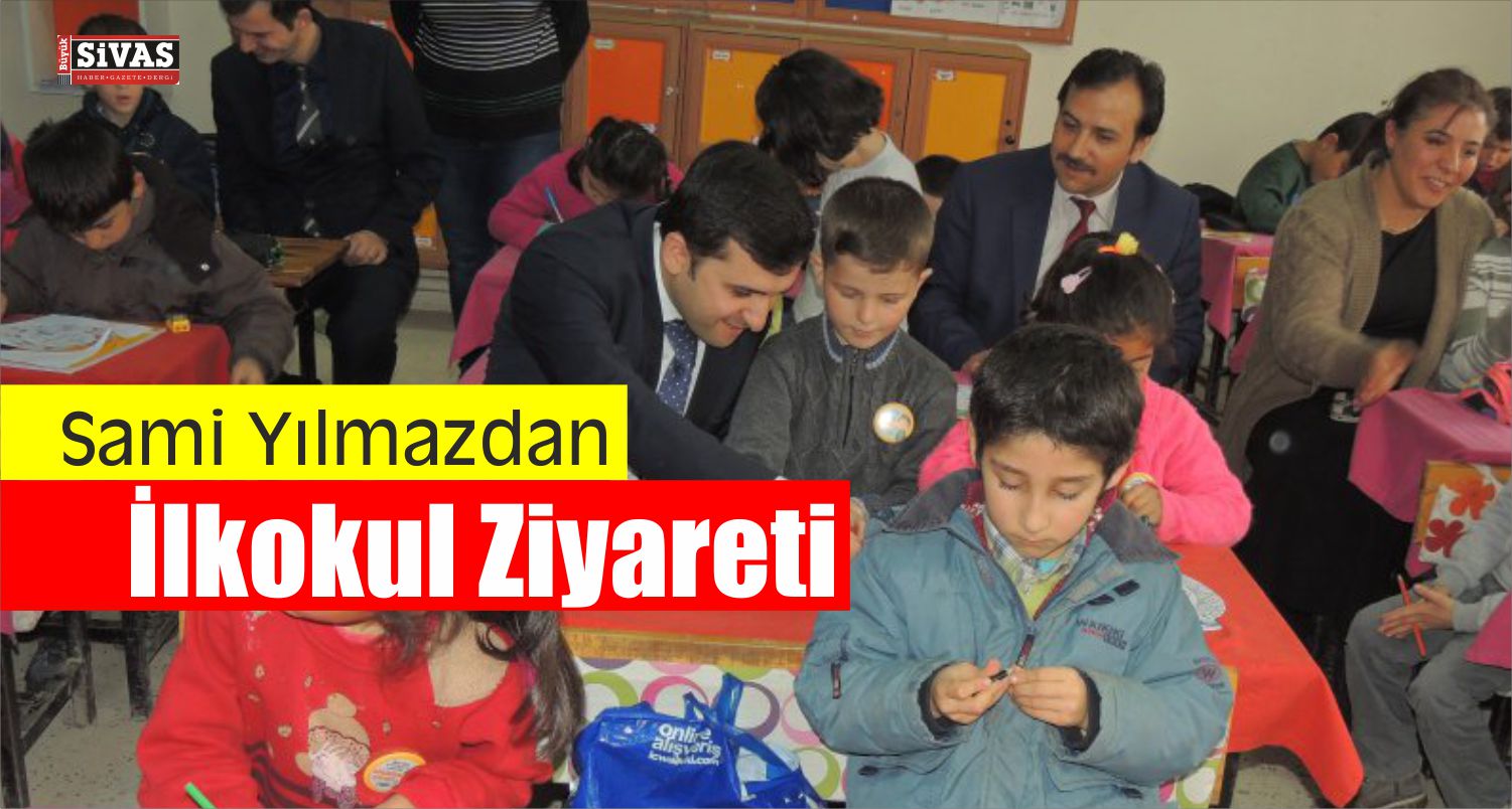 Kaymakam Yılmazdan Okul Ziyareti