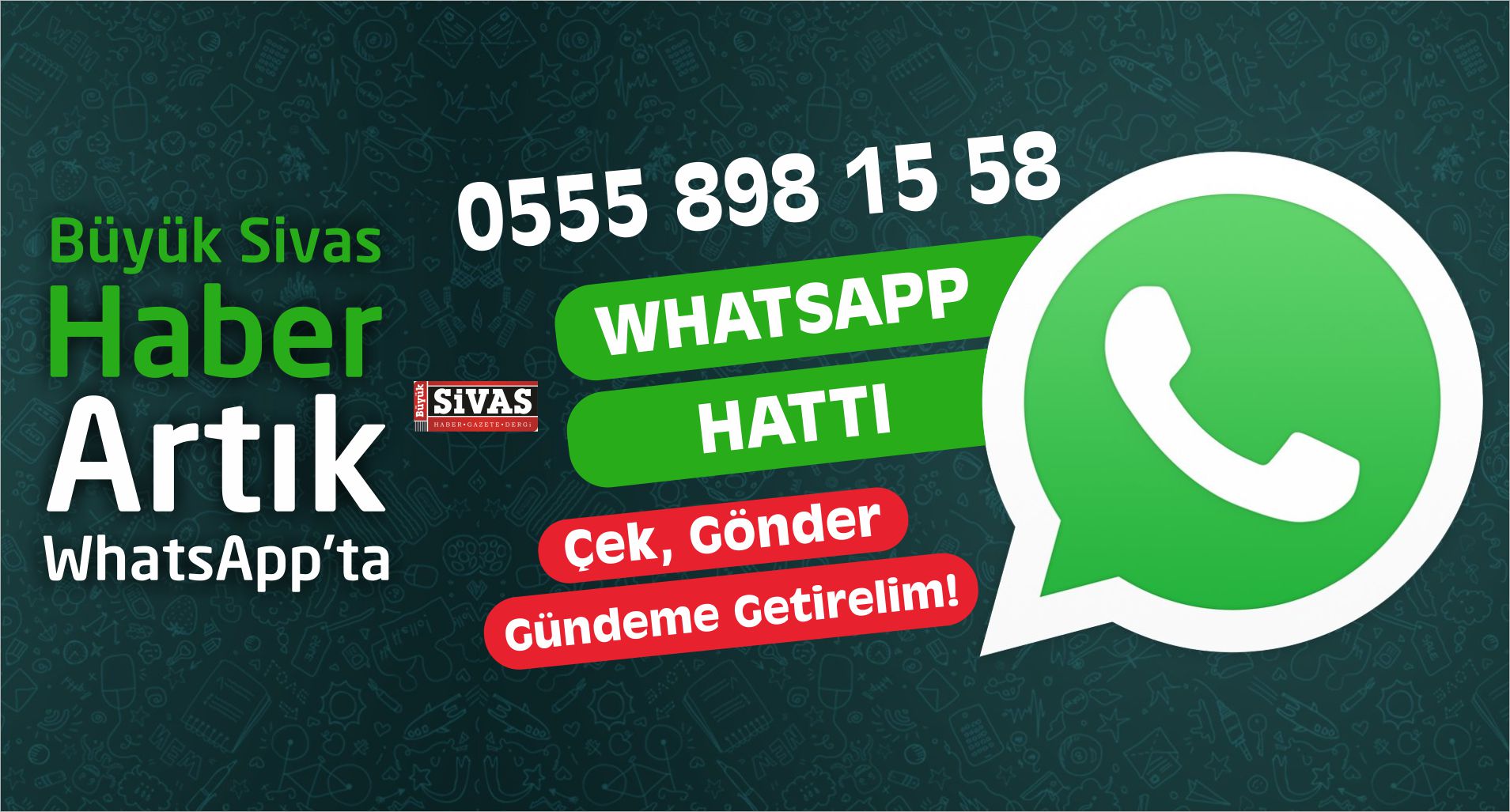 WhatsApp Haber Hattımız Devam Ediyor