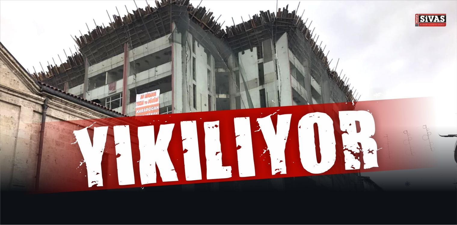 Vakıflar İş Hanı Yıkılıyor!