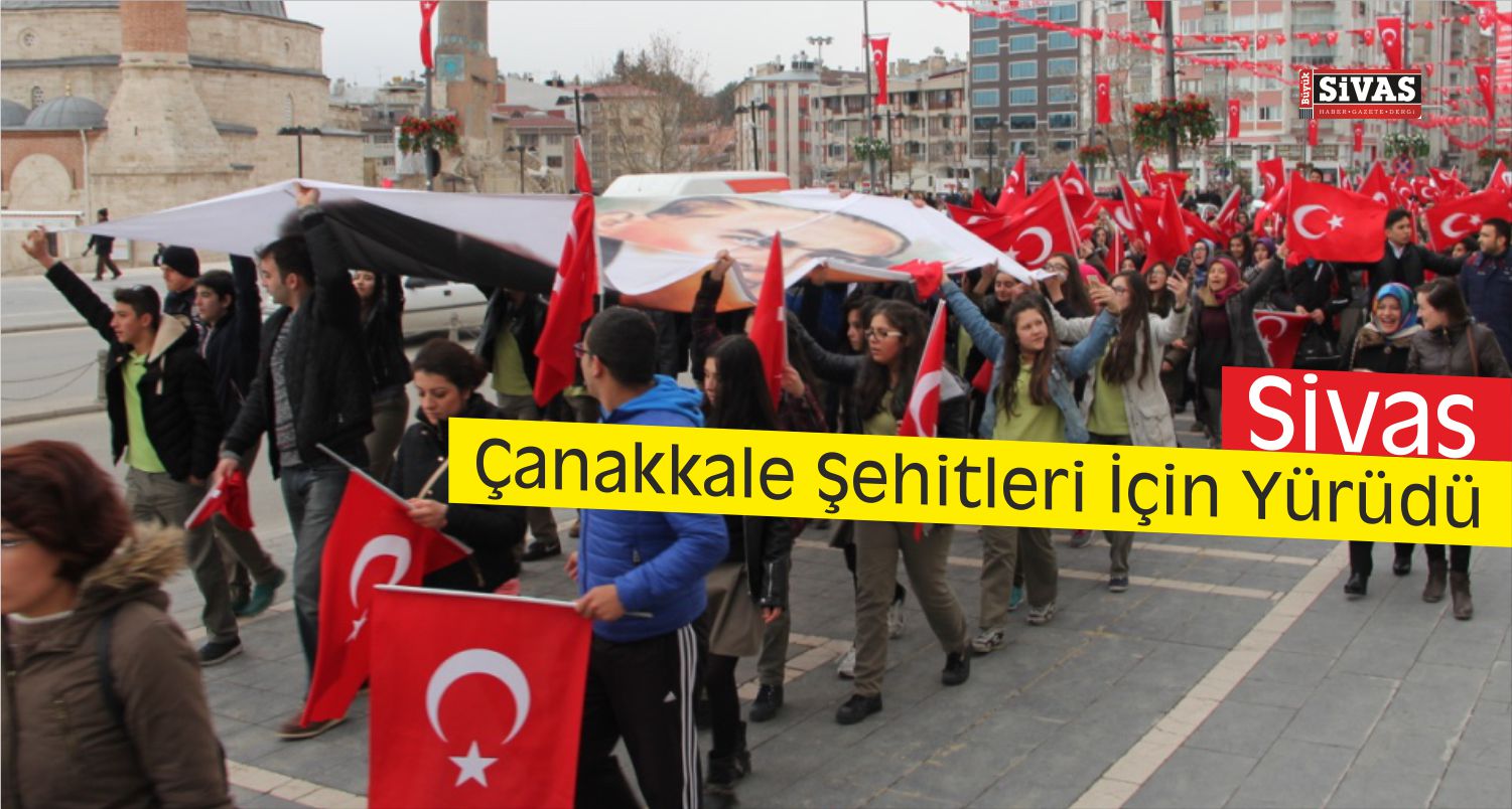 çanakkale şehitleri yürüyüş