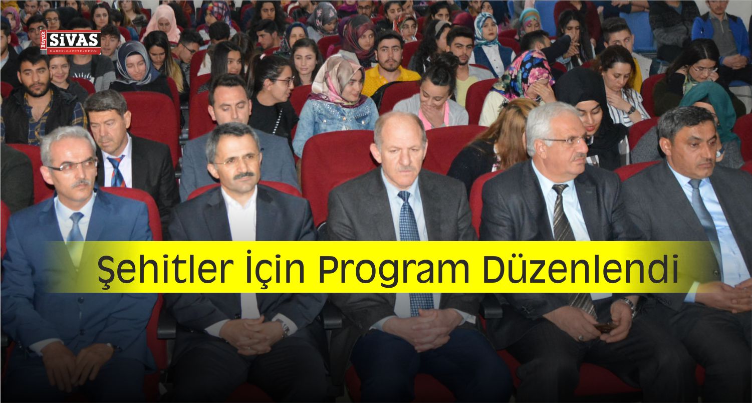 şehitler için program