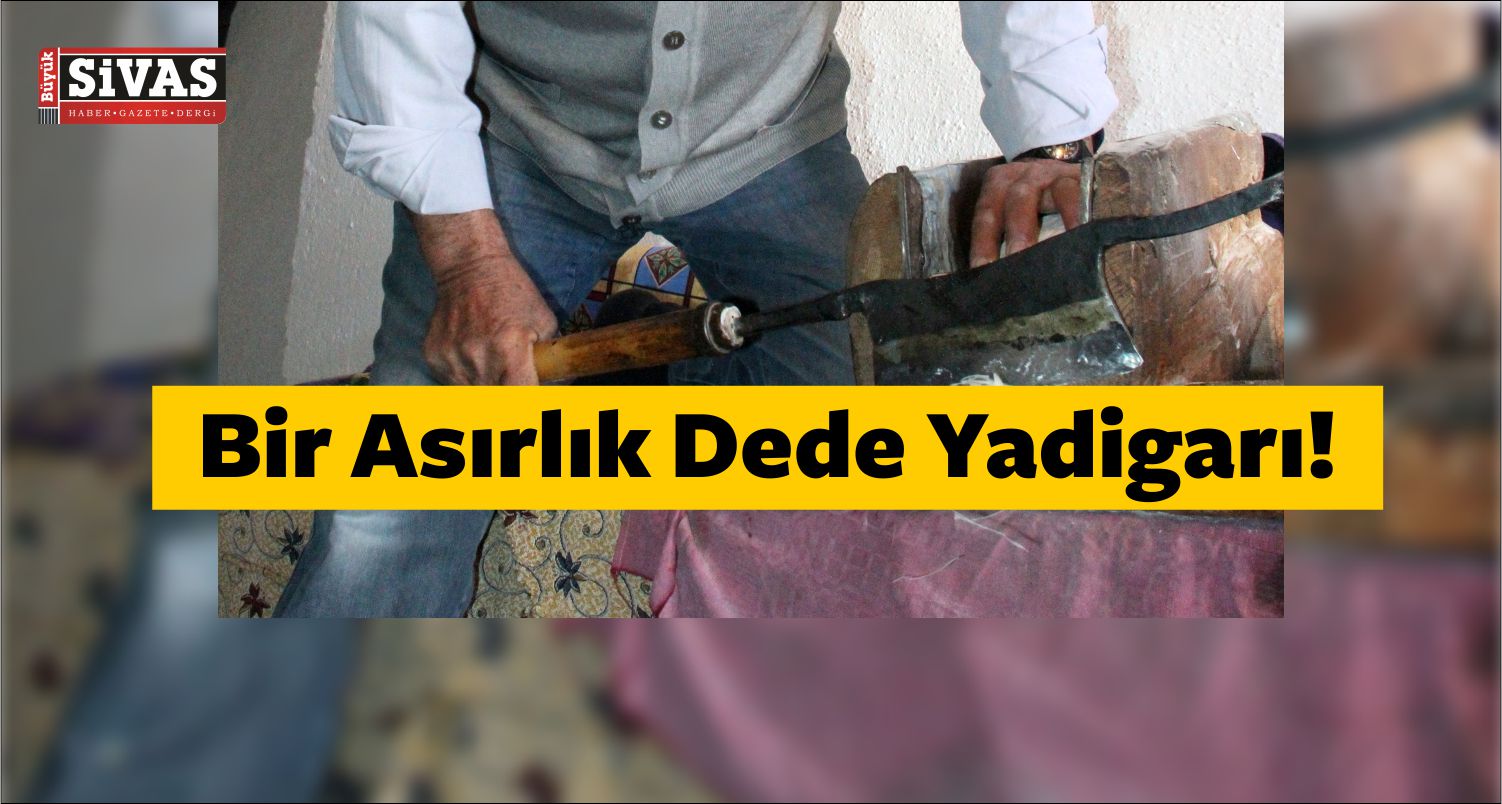 Kadayıf ve Erişteyi Dede Yadigarı Yaklaşık Bir Asırlık Makineyle Kesiyor!