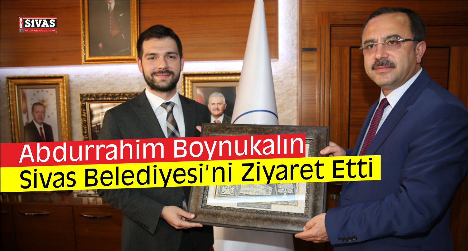 bakan yardımcısı belediye ziyaret