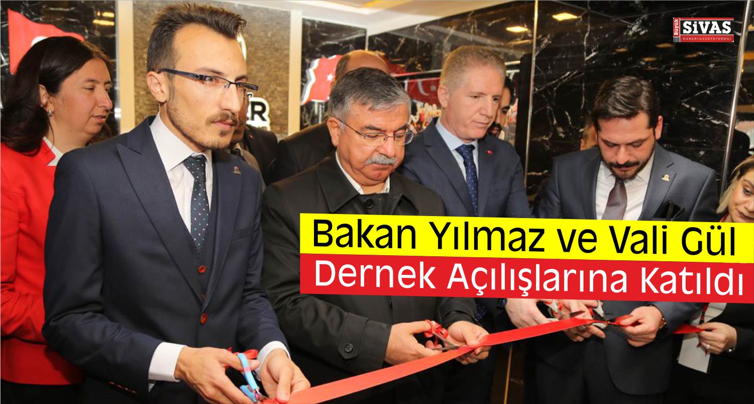 bakan yılmaz vali gül açılış