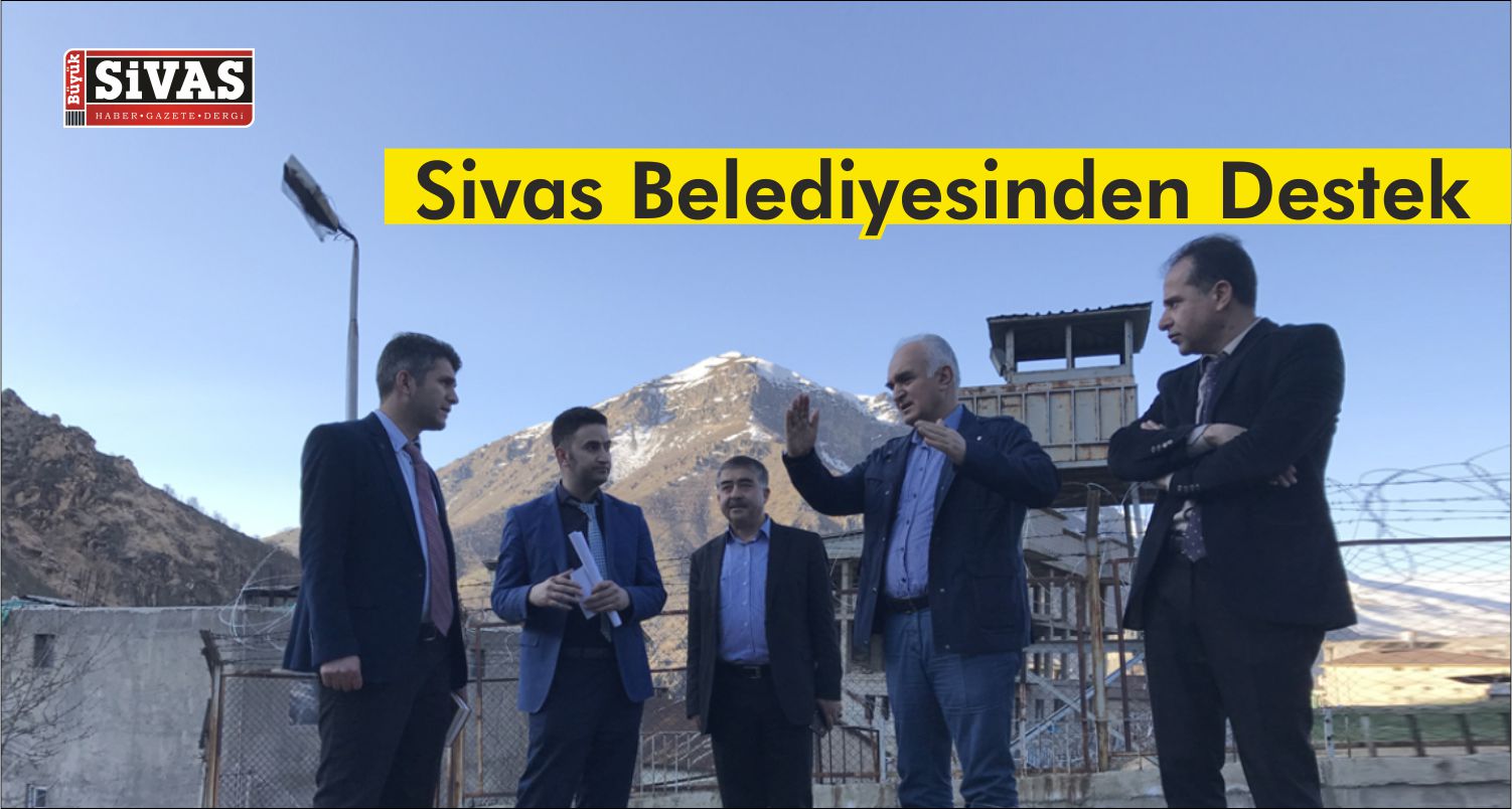 Sivas Belediyesinden Destek