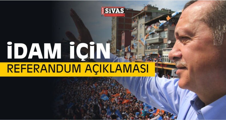 Erdoğan Resti Çekti: Referanduma Gideriz!