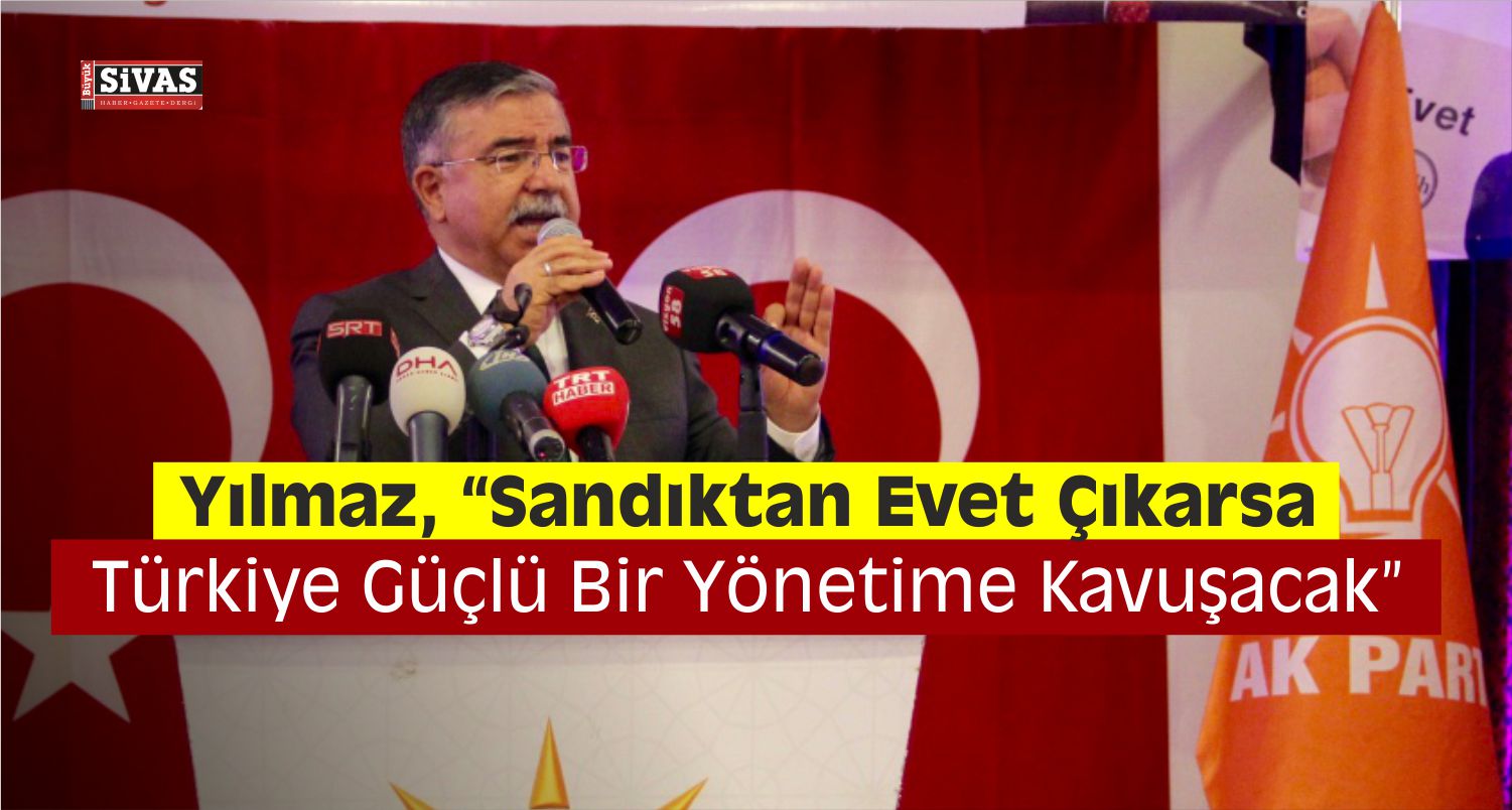 Yılmaz, Sivas’ta “Vefa Yemeği “ne Katıldı